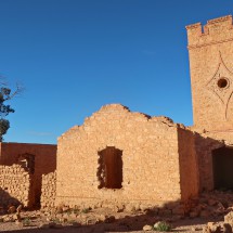 Church in the ruined El Karti Castle of Lamrija